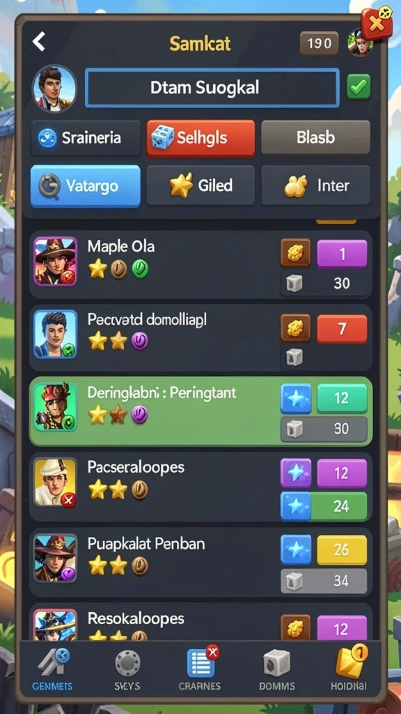 73k - Gambaran level menantang dalam 73K yang sangat menguji keterampilan.