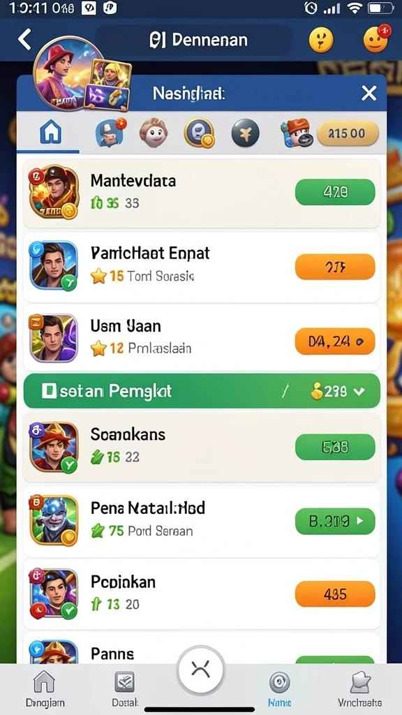 rprr - Screenshot menunjukkan karakter utama dalam misi petualangan.