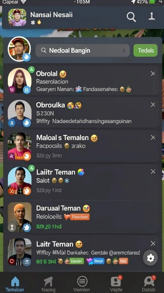 samurai555 - Tampilan karakter yang beragam dan menarik.