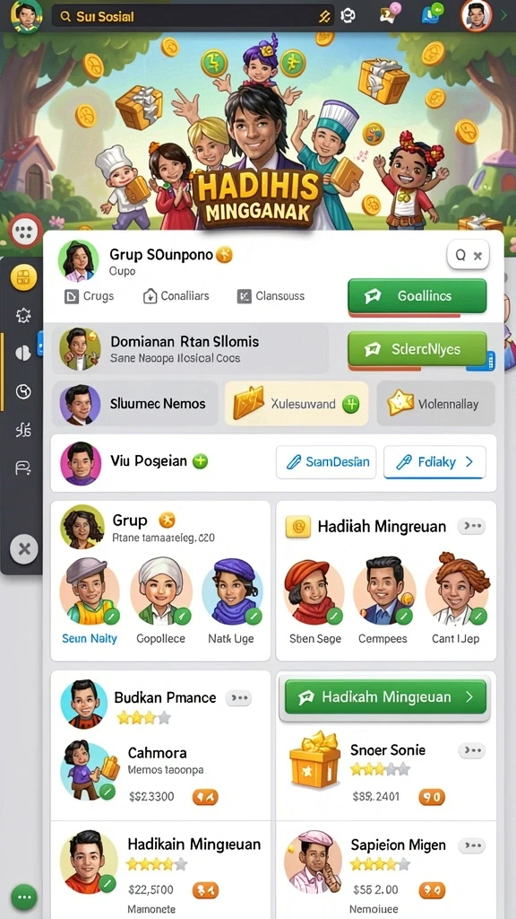 tv888 - Fitur multiplayer yang memungkinkan bermain bersama teman.