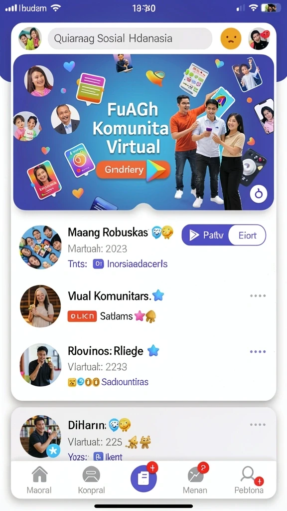 ziatogel - Tampilan antarmuka yang menarik dan intuitif.
